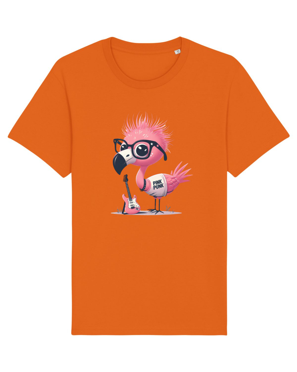 Tricou mânecă scurtă Unisex Rocker Bright Orange