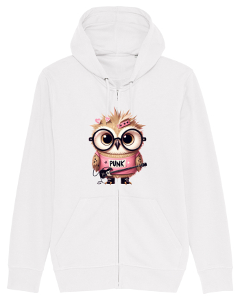 Pink Punk -owl 1 White