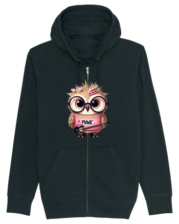 Pink Punk -owl 1 Black