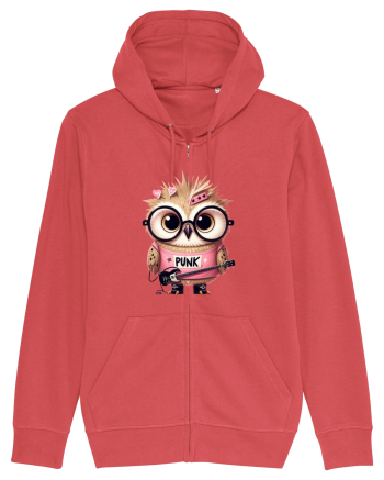 Pink Punk -owl 1 Carmine Red