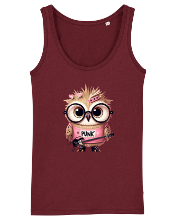 Pink Punk -owl 1 Burgundy