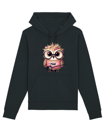 Pink Punk -owl 1 Black
