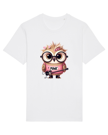 Pink Punk -owl 1 White