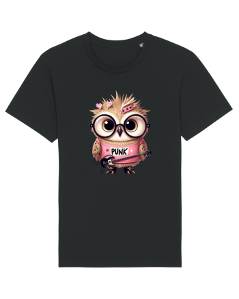 Pink Punk -owl 1 Black