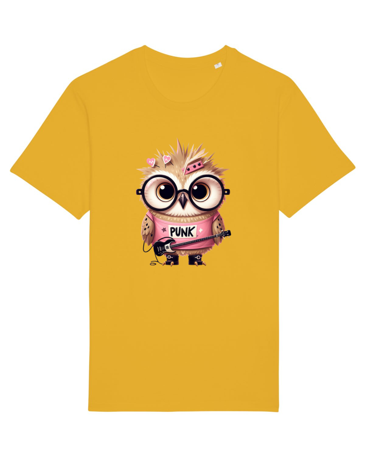 Tricou mânecă scurtă Unisex Rocker Spectra Yellow