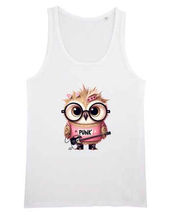Pink Punk -owl 1 White
