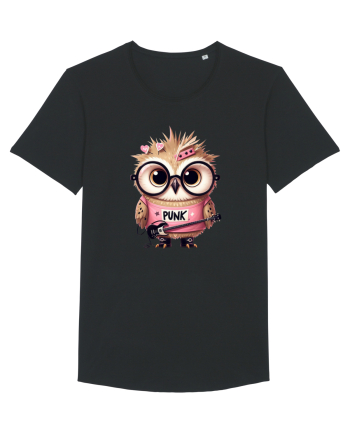 Pink Punk -owl 1 Black