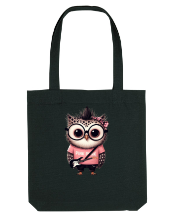 Pink Punk -owl 2 Black