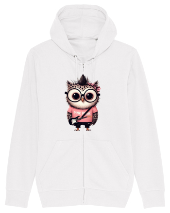 Pink Punk -owl 2 White