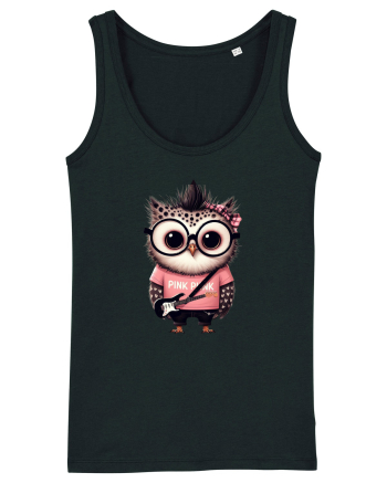 Pink Punk -owl 2 Black
