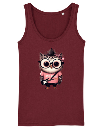 Pink Punk -owl 2 Burgundy