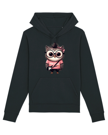 Pink Punk -owl 2 Black