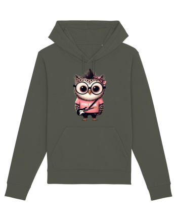 Pink Punk -owl 2 Khaki