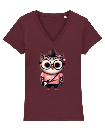 Pink Punk -owl 2 Burgundy