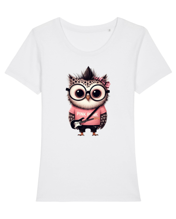 Pink Punk -owl 2 White