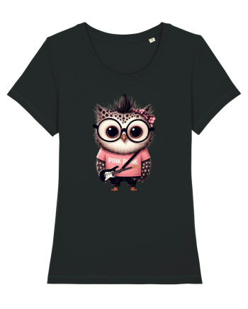 Pink Punk -owl 2 Black