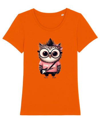 Pink Punk -owl 2 Bright Orange