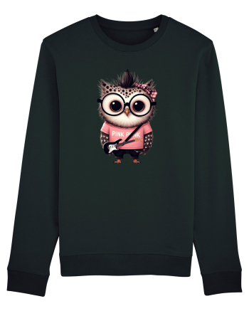 Pink Punk -owl 2 Black