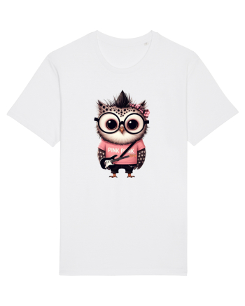 Pink Punk -owl 2 White