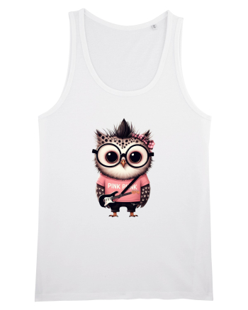 Pink Punk -owl 2 White