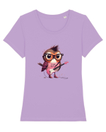 Pink Punk -robin 1 Tricou mânecă scurtă guler larg fitted Damă Expresser