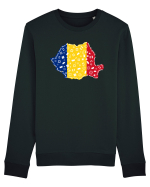Romania, Tara mea! Bluză mânecă lungă Unisex Rise