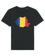 Romania, Tara mea! Tricou mânecă scurtă Unisex Rocker