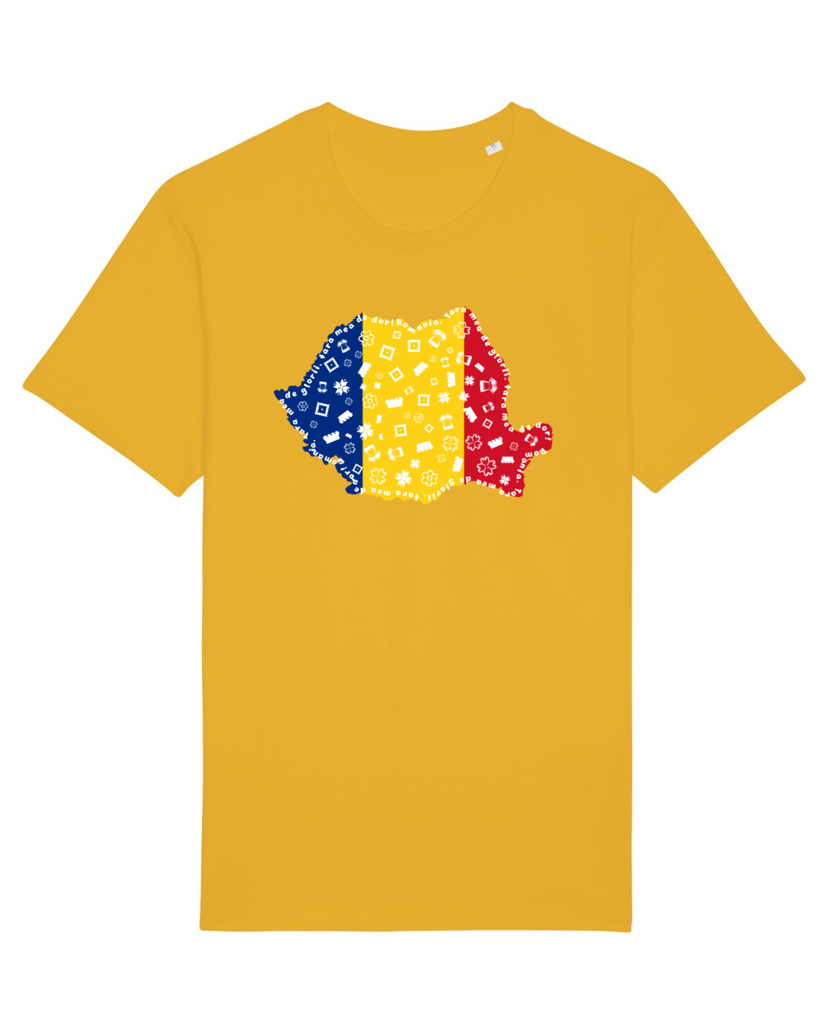 Tricou mânecă scurtă Unisex Rocker Spectra Yellow