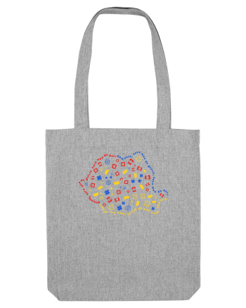 Harta ROmania Heather Grey