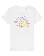 Harta ROmania Tricou mânecă scurtă  Copii Mini Creator
