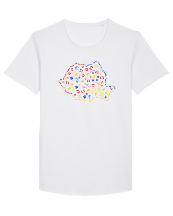 Harta ROmania White