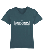 I have friends everywhere Tricou mânecă scurtă guler V Bărbat Presenter
