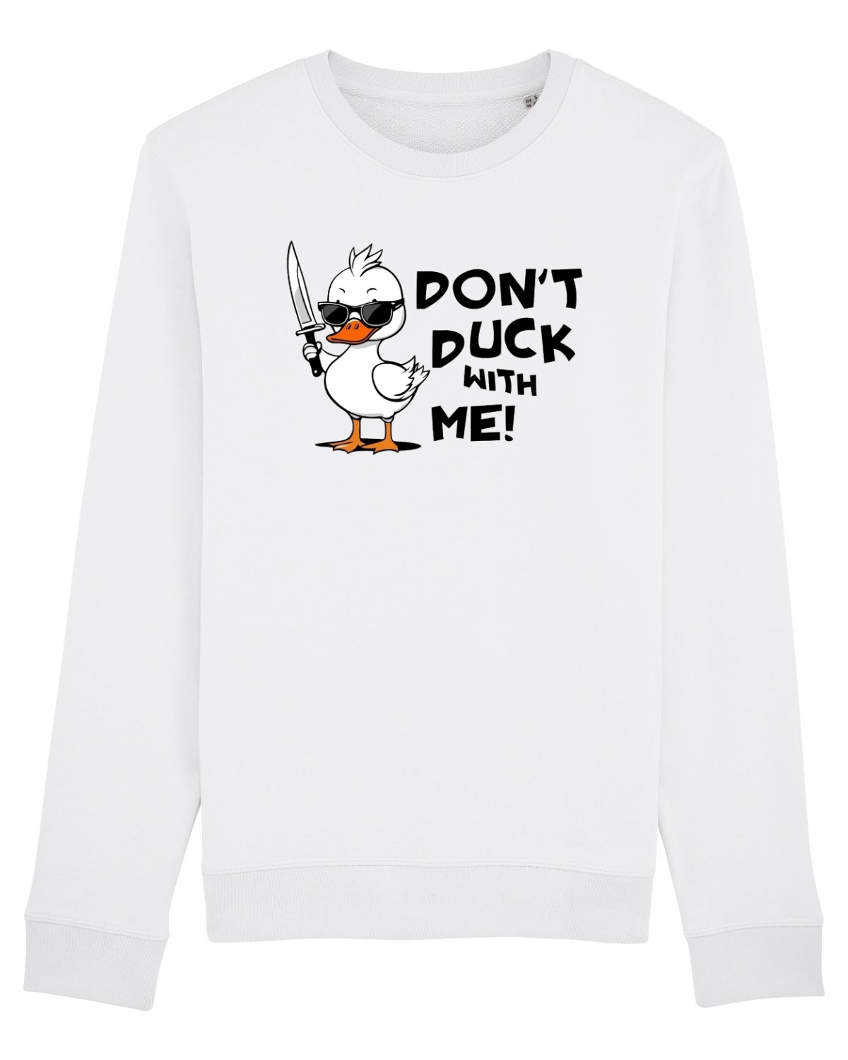Bluză mânecă lungă Unisex Rise White