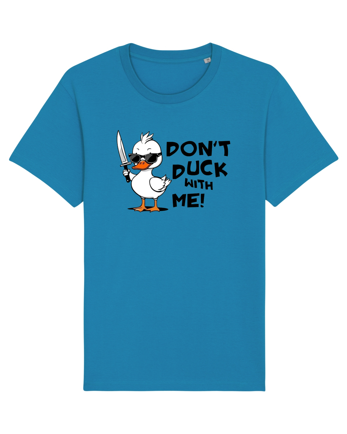 Tricou mânecă scurtă Unisex Rocker Azur