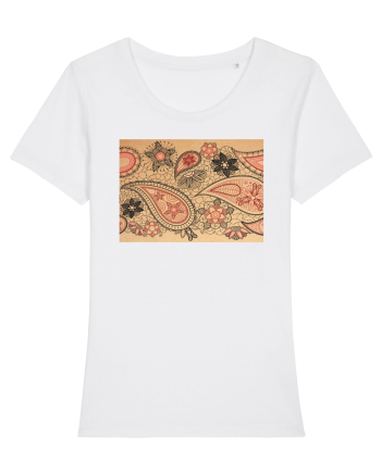 Lace flowers model White