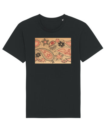 Lace flowers model Black