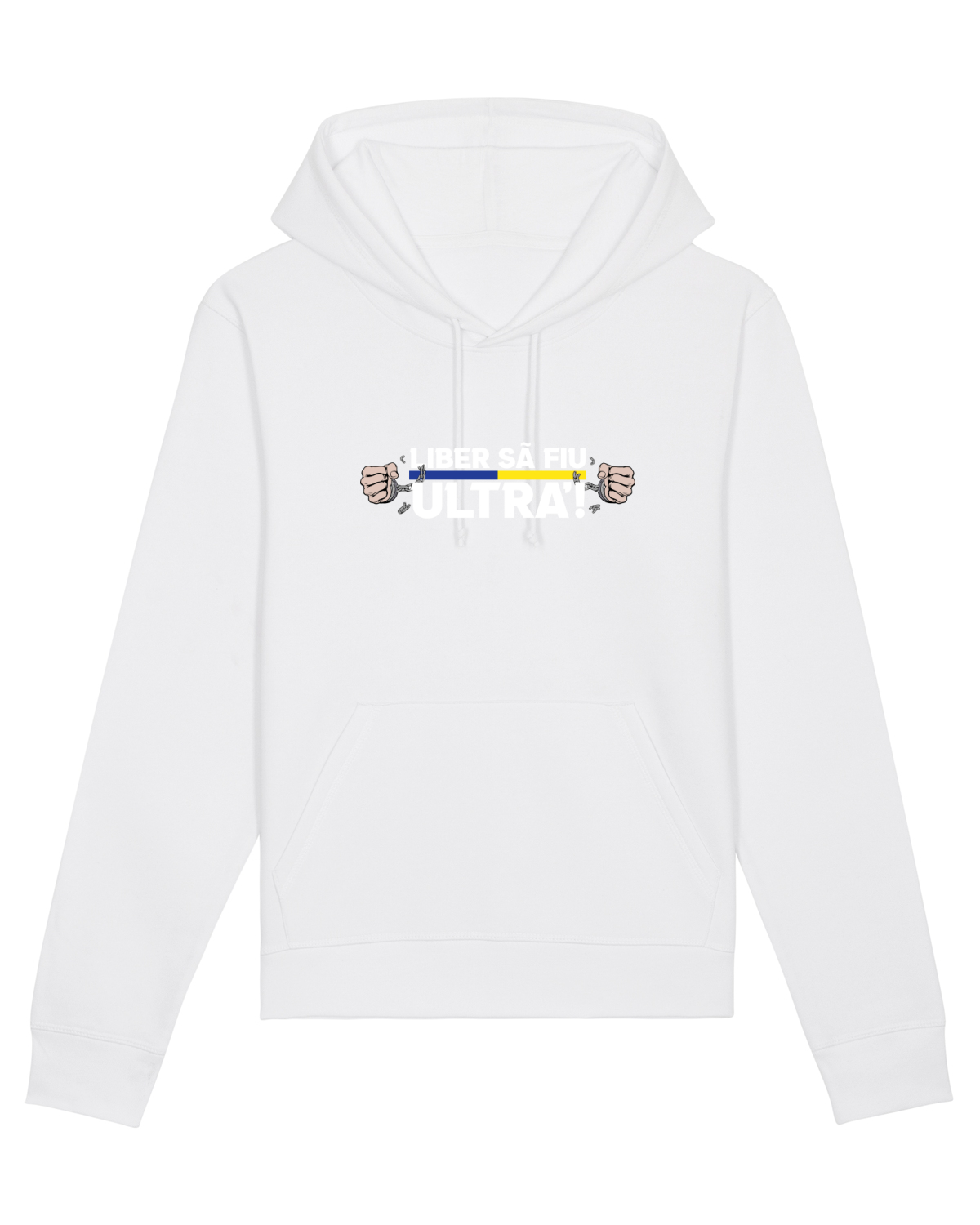 Hanorac Unisex Drummer White