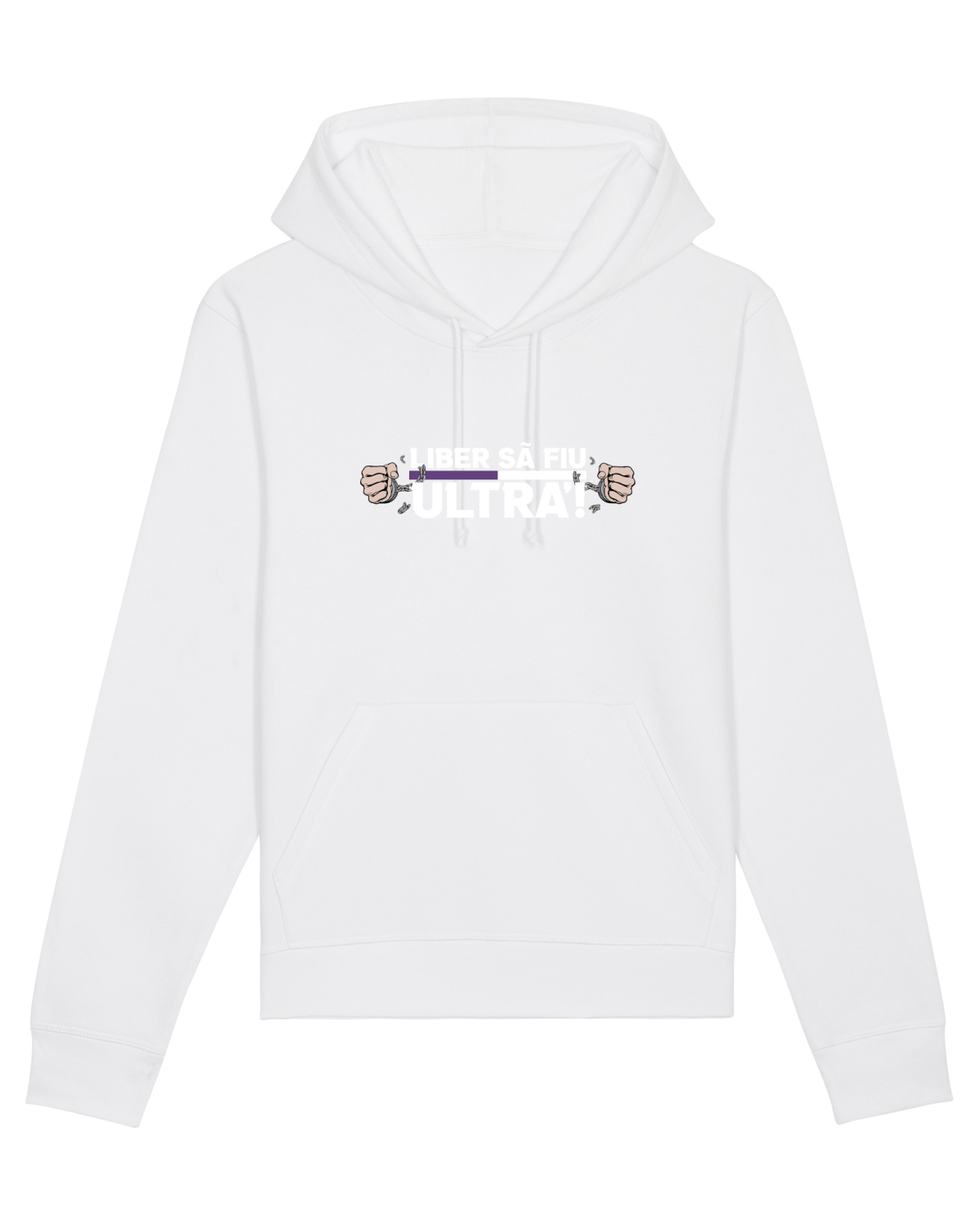 Hanorac Unisex Drummer White