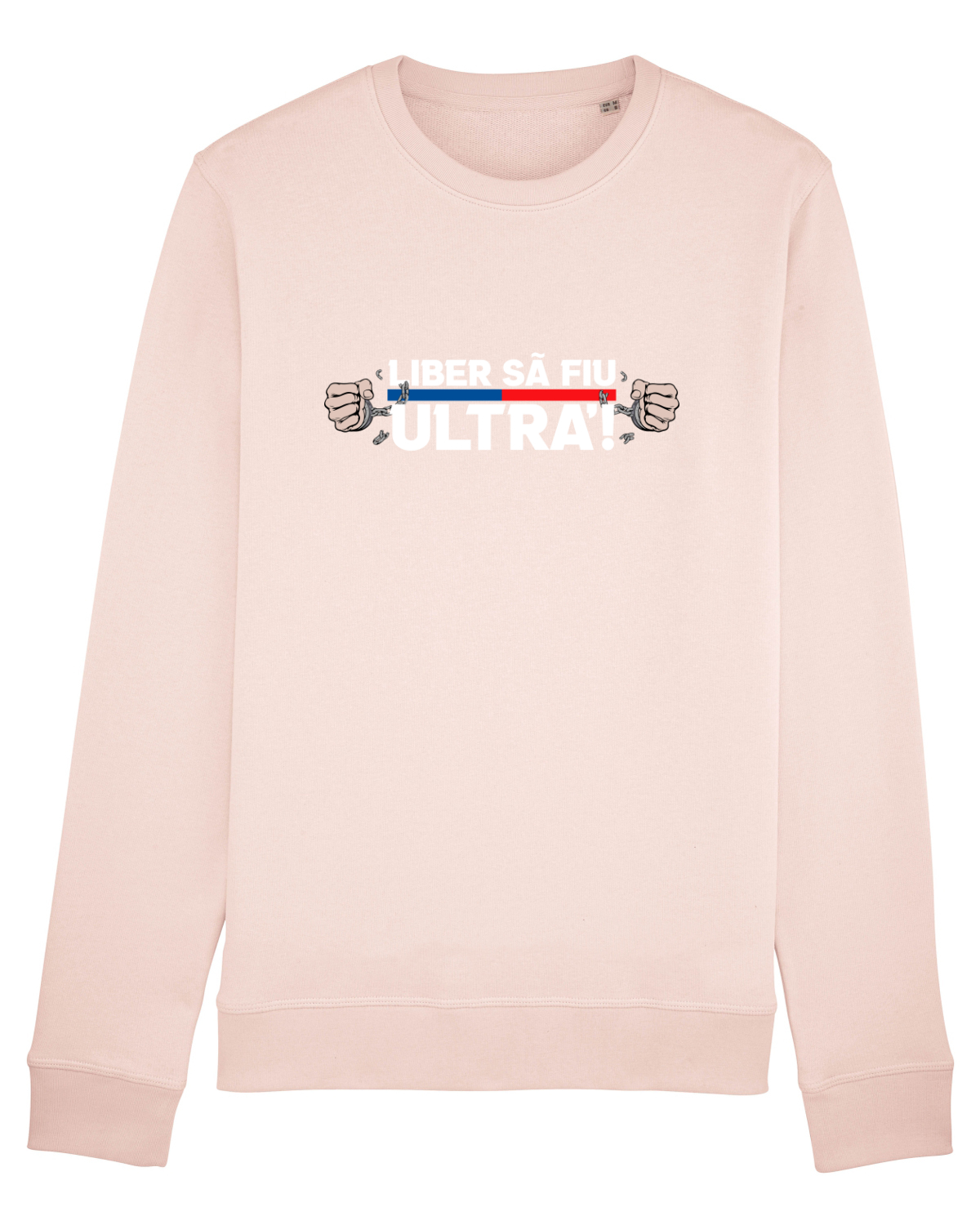 Bluză mânecă lungă Unisex Rise Candy Pink