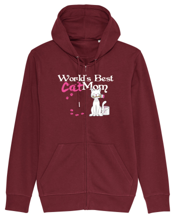 World's Best Mom Burgundy