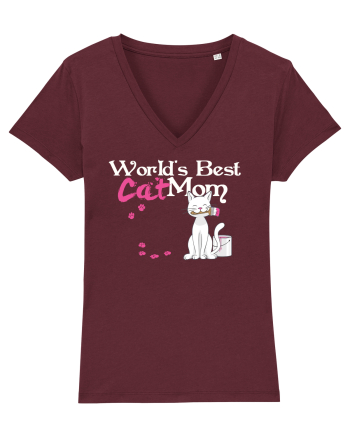 World's Best Mom Burgundy
