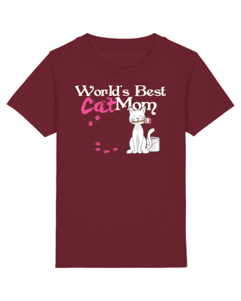 World's Best Mom Burgundy