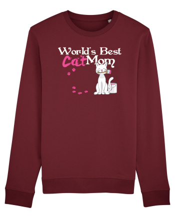 World's Best Mom Burgundy