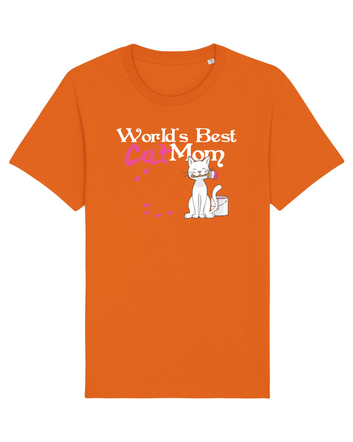 Tricou mânecă scurtă Unisex Rocker Bright Orange