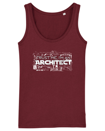 Trust me I'm an  Architect Burgundy