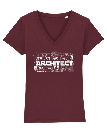 Trust me I'm an  Architect Burgundy