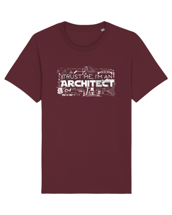 Trust me I'm an  Architect Burgundy