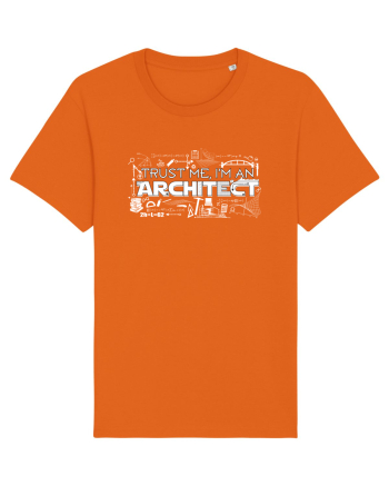 Trust me I'm an  Architect Bright Orange