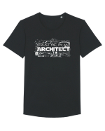 Trust me I'm an  Architect Tricou mânecă scurtă guler larg Bărbat Skater