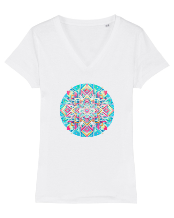 ABSTRACT GEOMETRIC  White